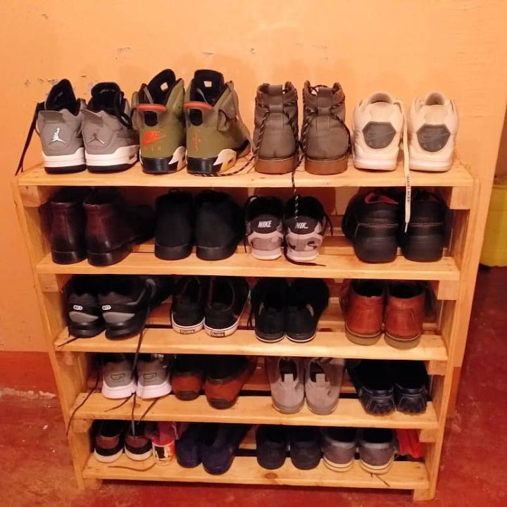 25 Wooden Pallet Shoe Rack Ideas And Plans Blitsy Pallet Shoes Rack Design