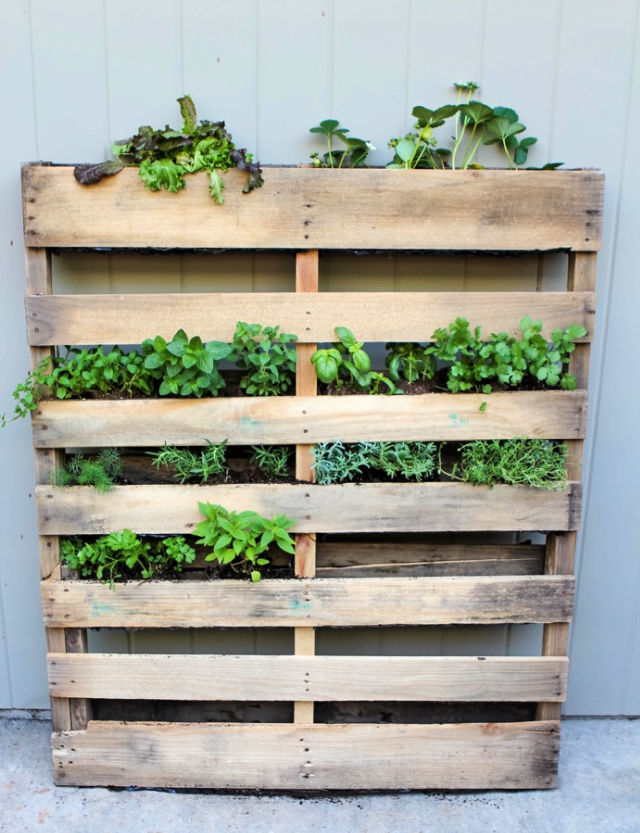 40 Cheap DIY Pallet Garden Ideas That Are Easy To Build - Blitsy