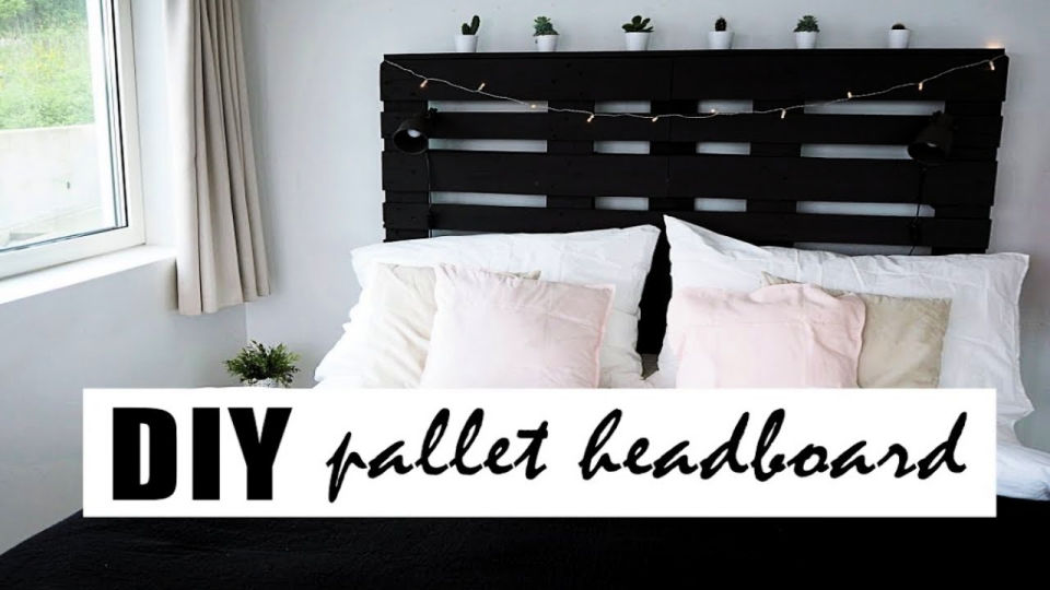 40 DIY Pallet Headboard Ideas with Instructions Blitsy