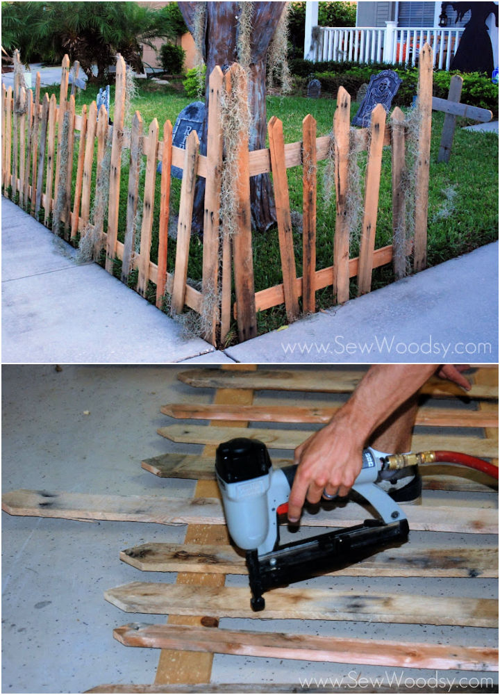 35 Cheap Pallet Fence Ideas To Build Yours at $0 - Blitsy