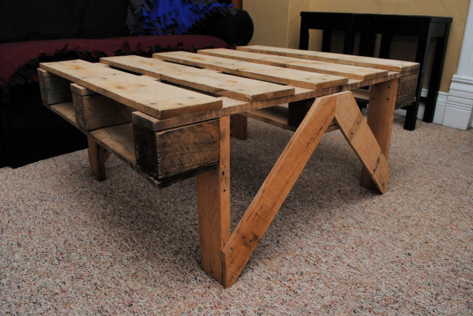 40 DIY Wooden Pallet Coffee Table Ideas Blitsy