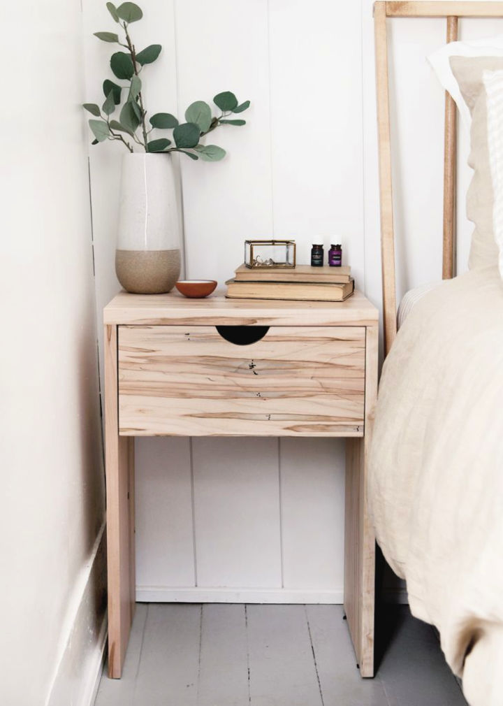 40 Best DIY Nightstand Ideas with Free Plans - Blitsy