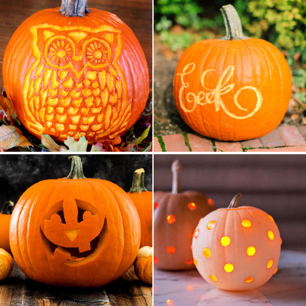 pretty pumpkin carving